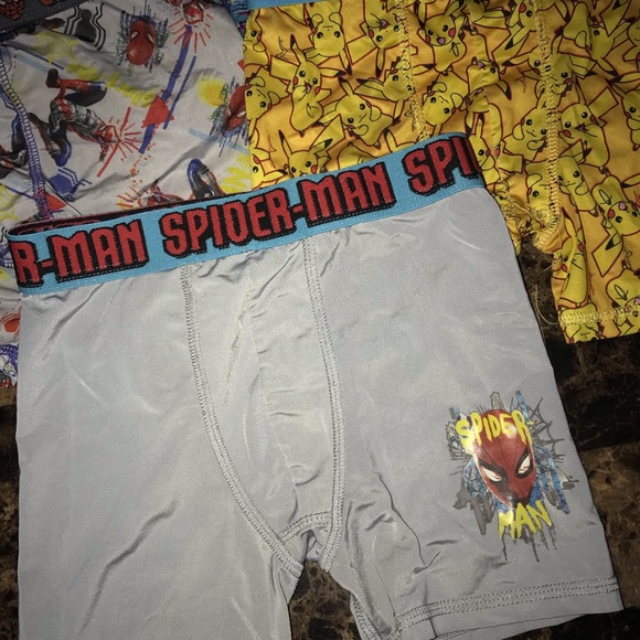 Spider-Man and Pokémon and pika chi underwear - Picture 4 of 9